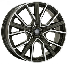 2DRV WH34 dark gunmetal hochglanzpoliert Alufelge 8x19 Zoll ET48 LK 5x112 ML66.6