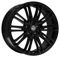 2DRV WH18 schwarz glänzend lackiert Alufelge 8x18 Zoll ET30 LK 5x112 ML66.6