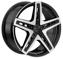 2DRV WH38 schwarz hochglanzpoliert Alufelge 9x20 Zoll ET35 LK 5x112 ML66.6