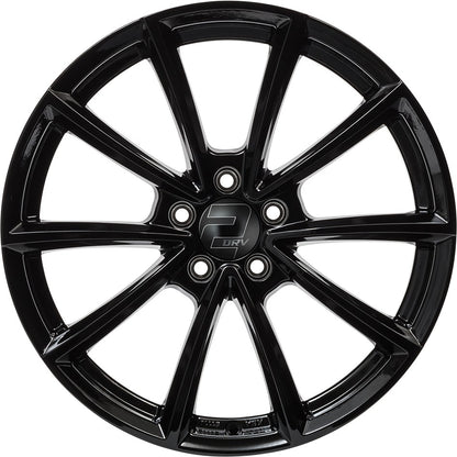 2DRV WH28 schwarz glänzend lackiert 7.5x17 ET40 - LK5/114.3 ML72.6