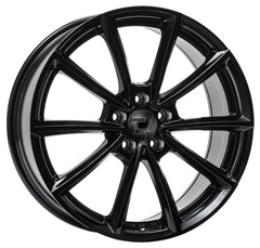 2DRV WH28 schwarz glänzend lackiert Alufelge 8x18 Zoll ET45 LK 5x114.3 ML72.6