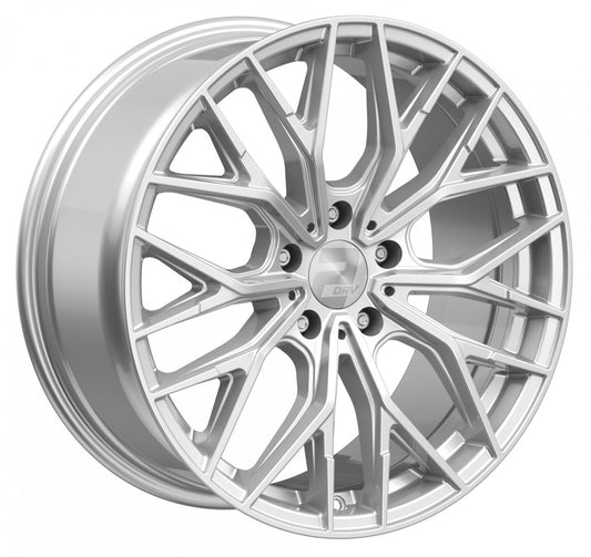 2DRV WH37 race silber lackiert 8.5x19 ET35 - LK5/120 ML72.6