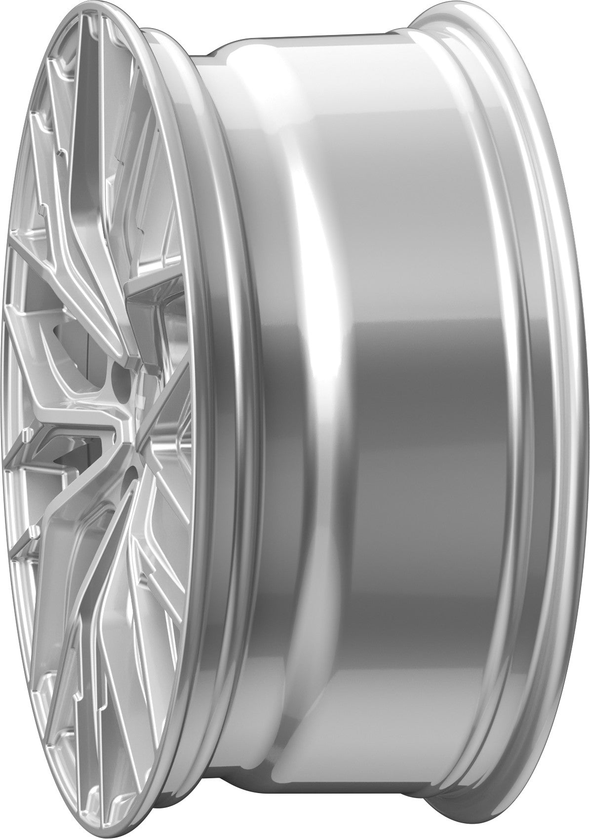 2DRV WH37 race silber lackiert Alufelge 8.5x20 Zoll ET25 LK 5x112 ML66.6 – Bild 8