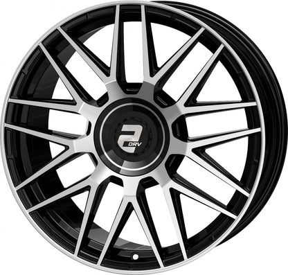 2DRV WH43 schwarz hochglanzpoliert Alufelge 8.5x20 Zoll ET40 LK 5x112 ML66.6 – Bild 7
