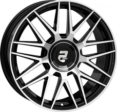 2DRV WH43 schwarz hochglanzpoliert Alufelge 8.5x20 Zoll ET40 LK 5x114.3 ML72.6