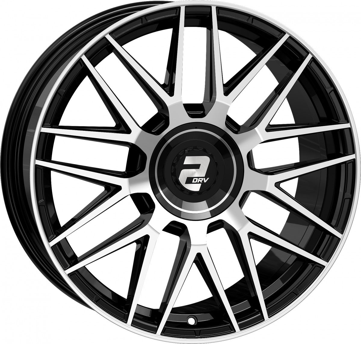 2DRV WH43 schwarz hochglanzpoliert Alufelge 9x20 Zoll ET30 LK 5x112 ML66.6