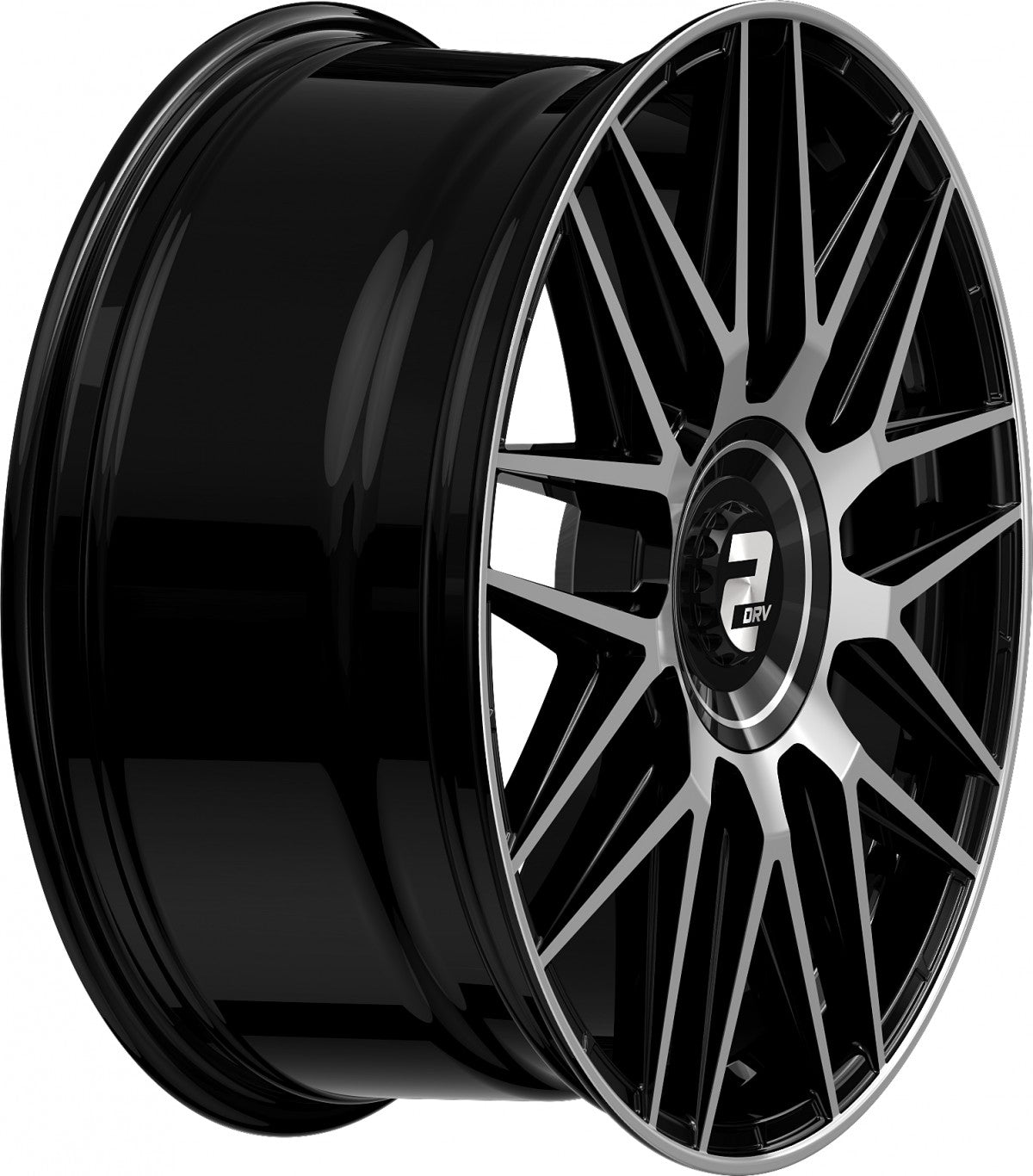 2DRV WH43 schwarz hochglanzpoliert Alufelge 9x20 Zoll ET30 LK 5x112 ML66.6 – Bild 5