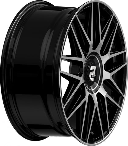2DRV WH43 schwarz hochglanzpoliert Alufelge 9x20 Zoll ET30 LK 5x112 ML66.6 – Bild 5
