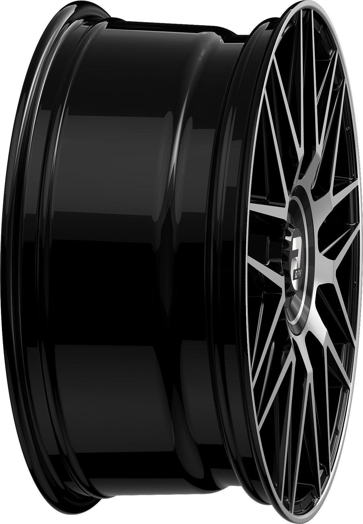 2DRV WH43 schwarz hochglanzpoliert Alufelge 9x20 Zoll ET40 LK 5x112 ML66.6 – Bild 6