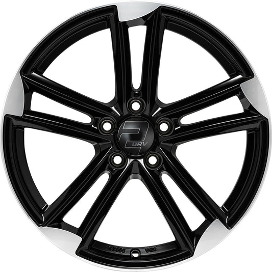 2DRV WH27 schwarz hochglanzpoliert 9x20 ET33 - LK5/112 ML66.6