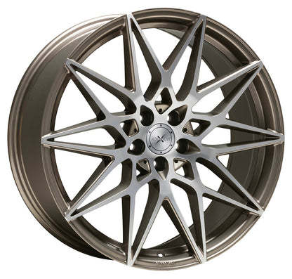 Axxion AX9 platin grau hochglanzpoliert Alufelge 9x20 Zoll ET48 LK 5x108 ML63.4