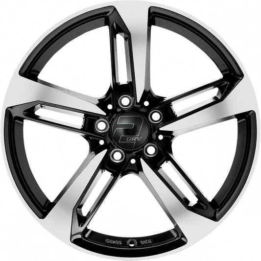 2DRV WH36 schwarz hochglanzpoliert Alufelge 8.5x19 Zoll ET30 LK 5x112 ML66.6