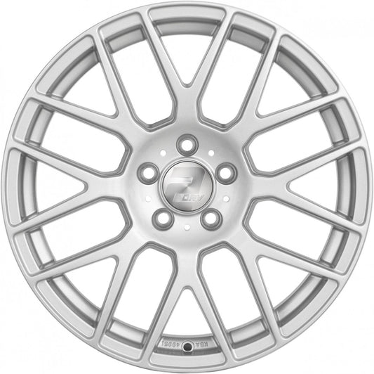 2DRV WH26 race silber lackiert 7.5x17 ET45 - LK5/108 ML72.6