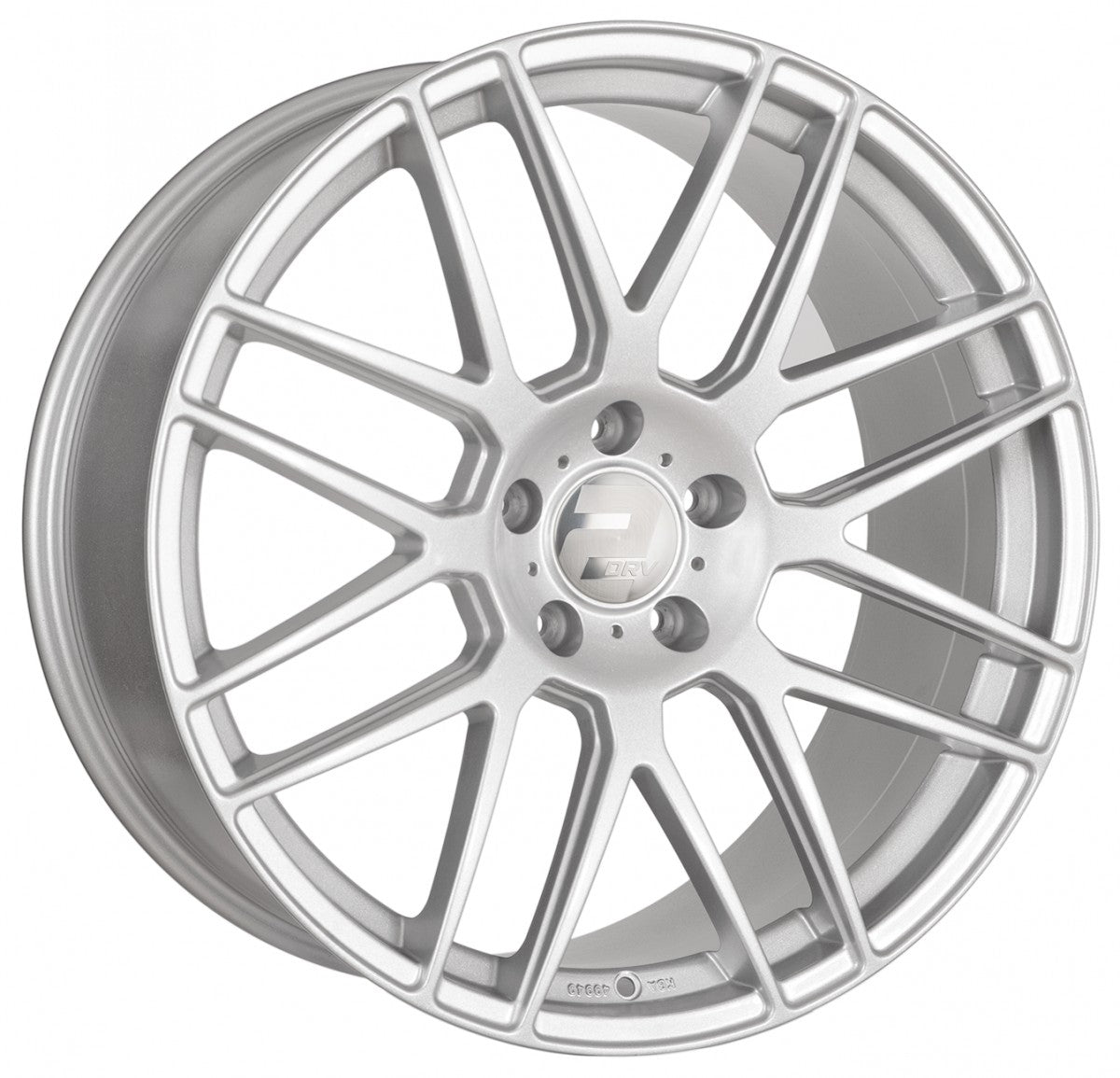 2DRV WH26 race silber lackiert 8x18 ET38 - LK4/108 ML72.6