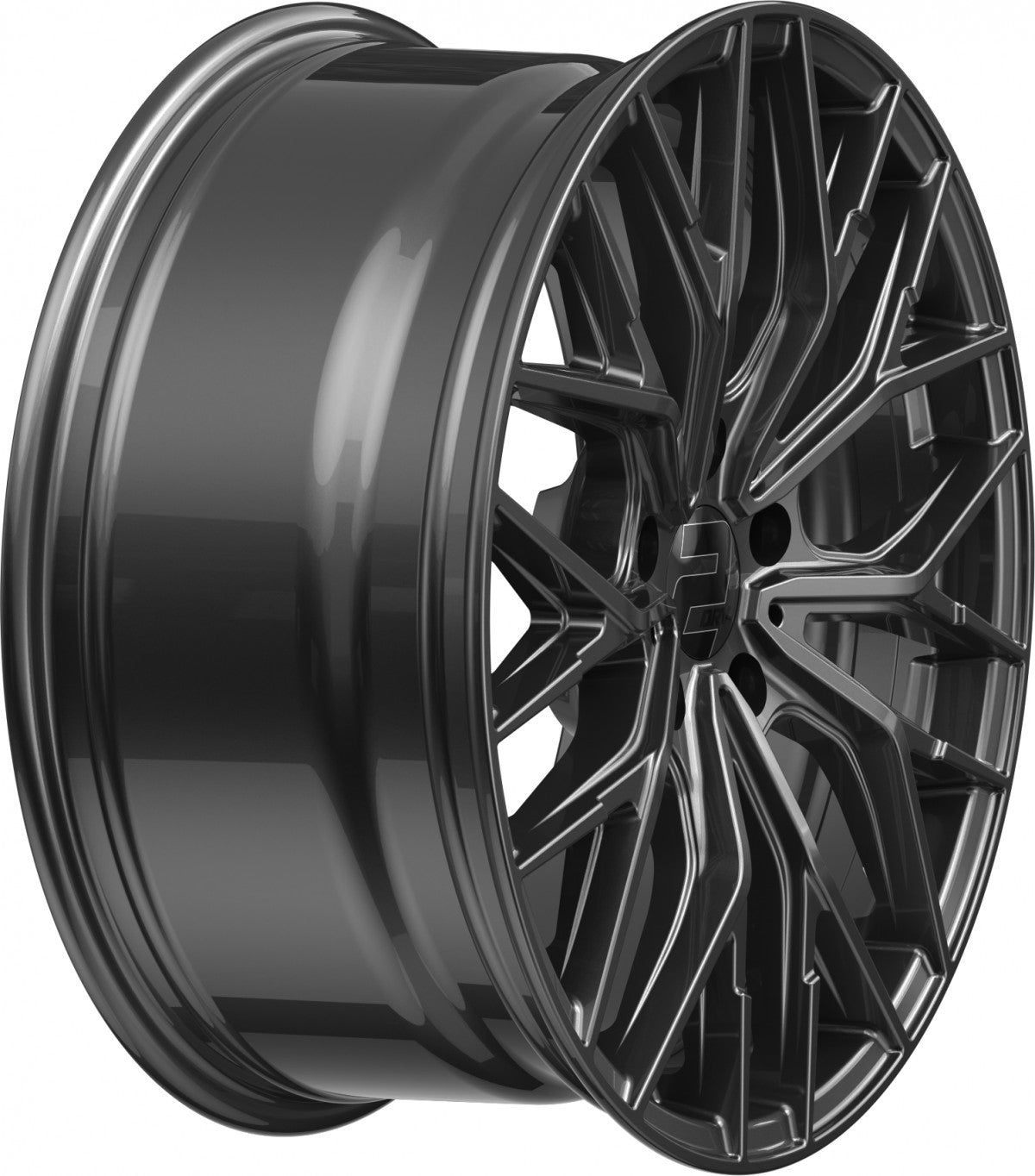 2DRV WH37 dark gunmetal lackiert Alufelge 8.5x19 Zoll ET40 LK 5x108 ML72.6 – Bild 5