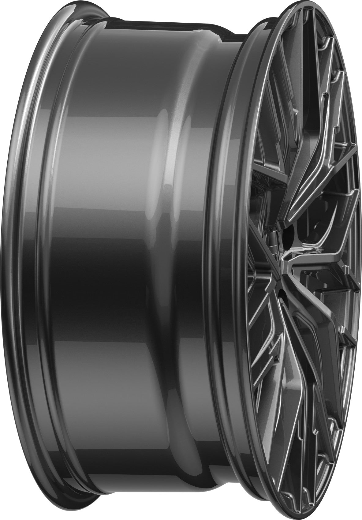 2DRV WH37 dark gunmetal lackiert Alufelge 8.5x20 Zoll ET25 LK 5x112 ML66.6 – Bild 6