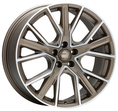2DRV WH34 bronze matt hochglanzpoliert Alufelge 8x19 Zoll ET48 LK 5x112 ML66.6