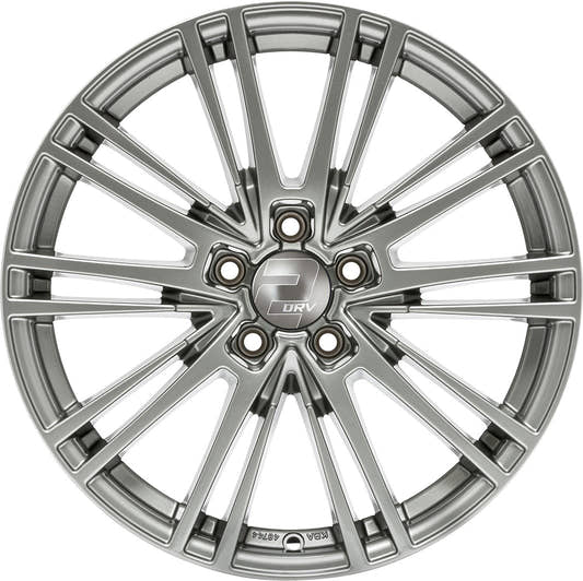 2DRV WH18 daytona grau lackiert Alufelge 8x18 Zoll ET45 LK 5x112 ML66.6