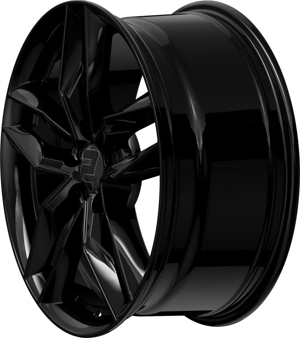 2DRV WH40 schwarz glänzend lackiert 9x20 ET35 - LK5/114.3 ML72.6