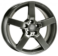 2DRV WH31 daytona grau lackiert Alufelge 8x18 Zoll ET43 LK 5x120 ML72.6