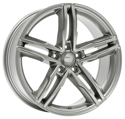2DRV WH11 daytona grau lackiert 8.5x19 ET30 - LK5/112 ML66.6