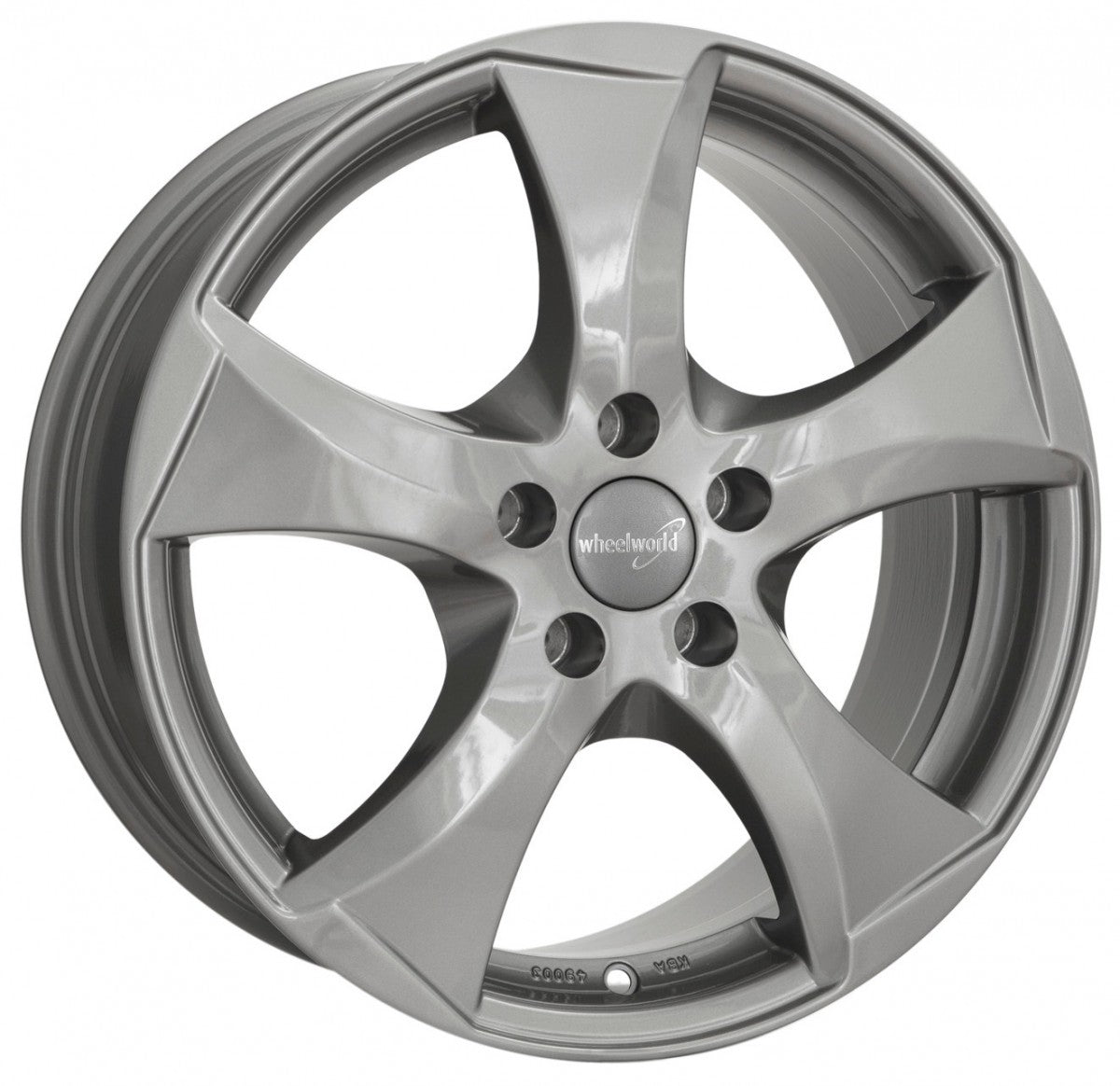 Wheelworld WH22 daytona grau lackiert 6.5x16 ET50 - LK5/112 ML57.1