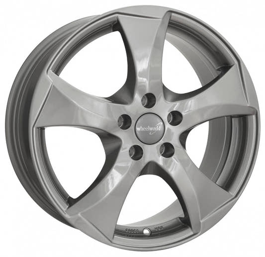 Wheelworld WH22 daytona grau lackiert 6.5x16 ET50 - LK5/112 ML57.1