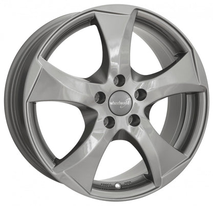 Wheelworld WH22 daytona grau lackiert 6.5x16 ET50 - LK5/112 ML57.1