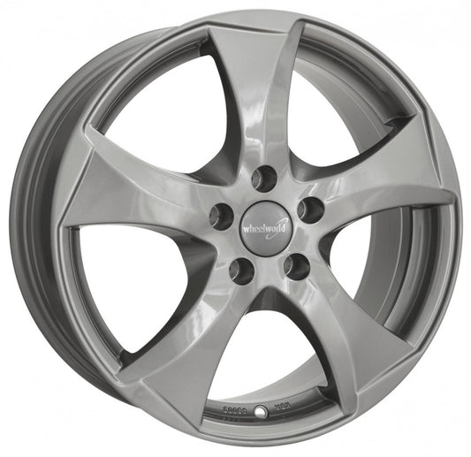 Wheelworld WH22 daytona grau lackiert 6.5x16 ET50 - LK5/112 ML57.1