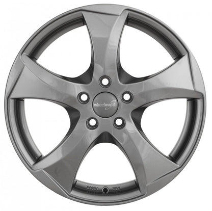 Wheelworld WH22 daytona grau lackiert 6.5x16 ET50 - LK5/112 ML57.1