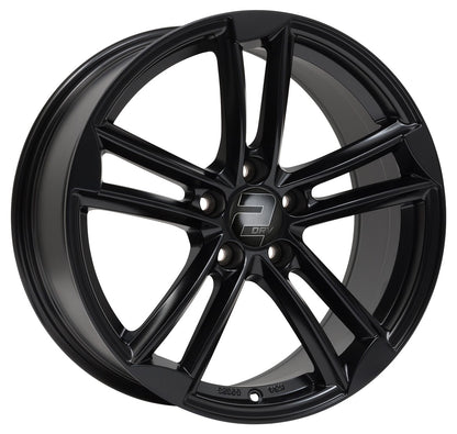 2DRV WH27 schwarz matt lackiert 9.5x21 ET35 - LK5/112 ML66.6