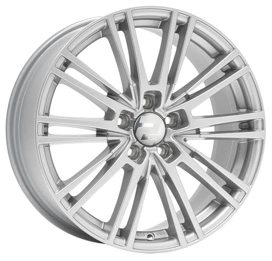 2DRV WH18 race silber lackiert Alufelge 8x18 Zoll ET45 LK 5x112 ML66.6