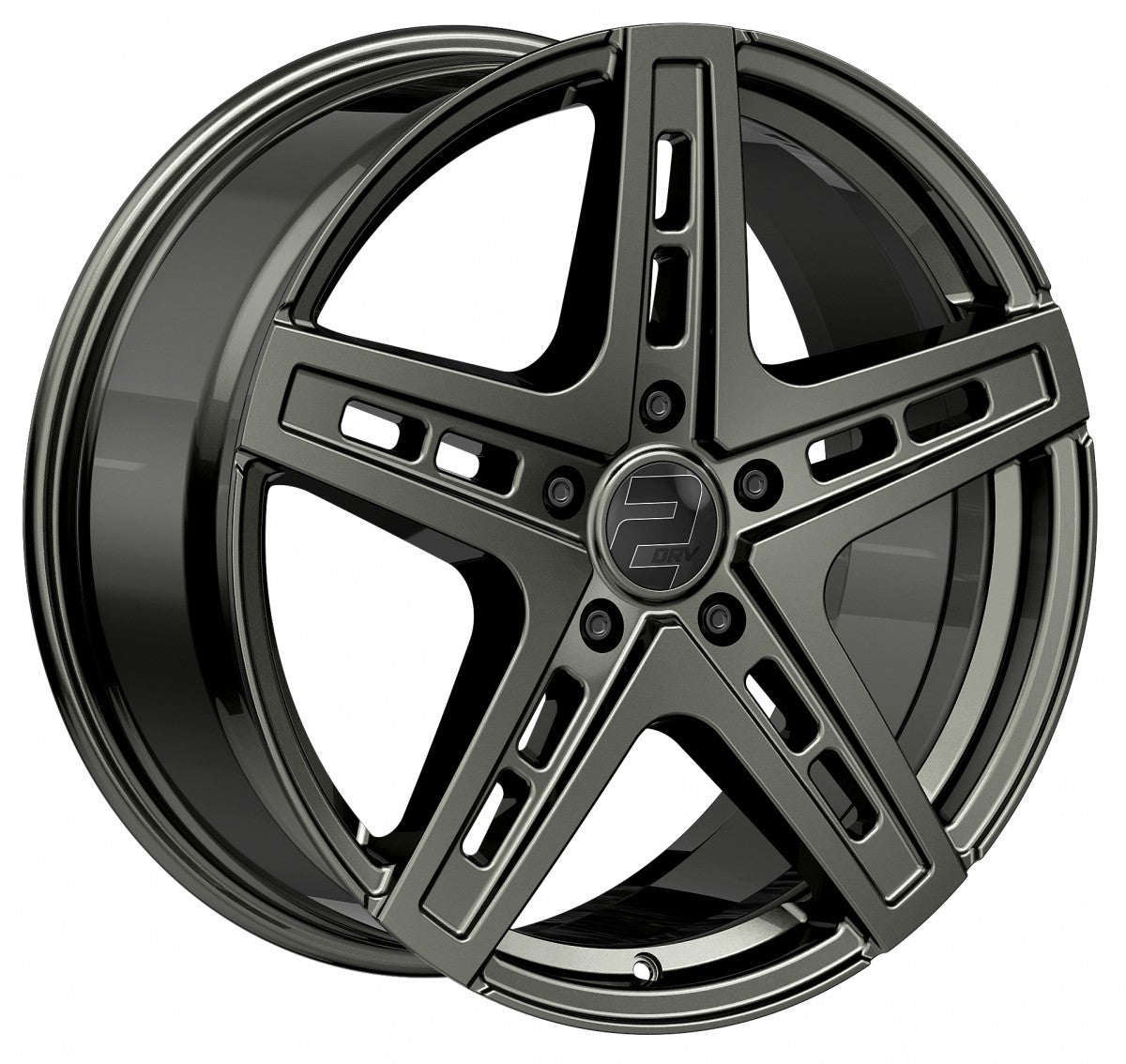 2DRV WH38 dark gunmetal lackiert 9x20 ET35 - LK5/112 ML66.6