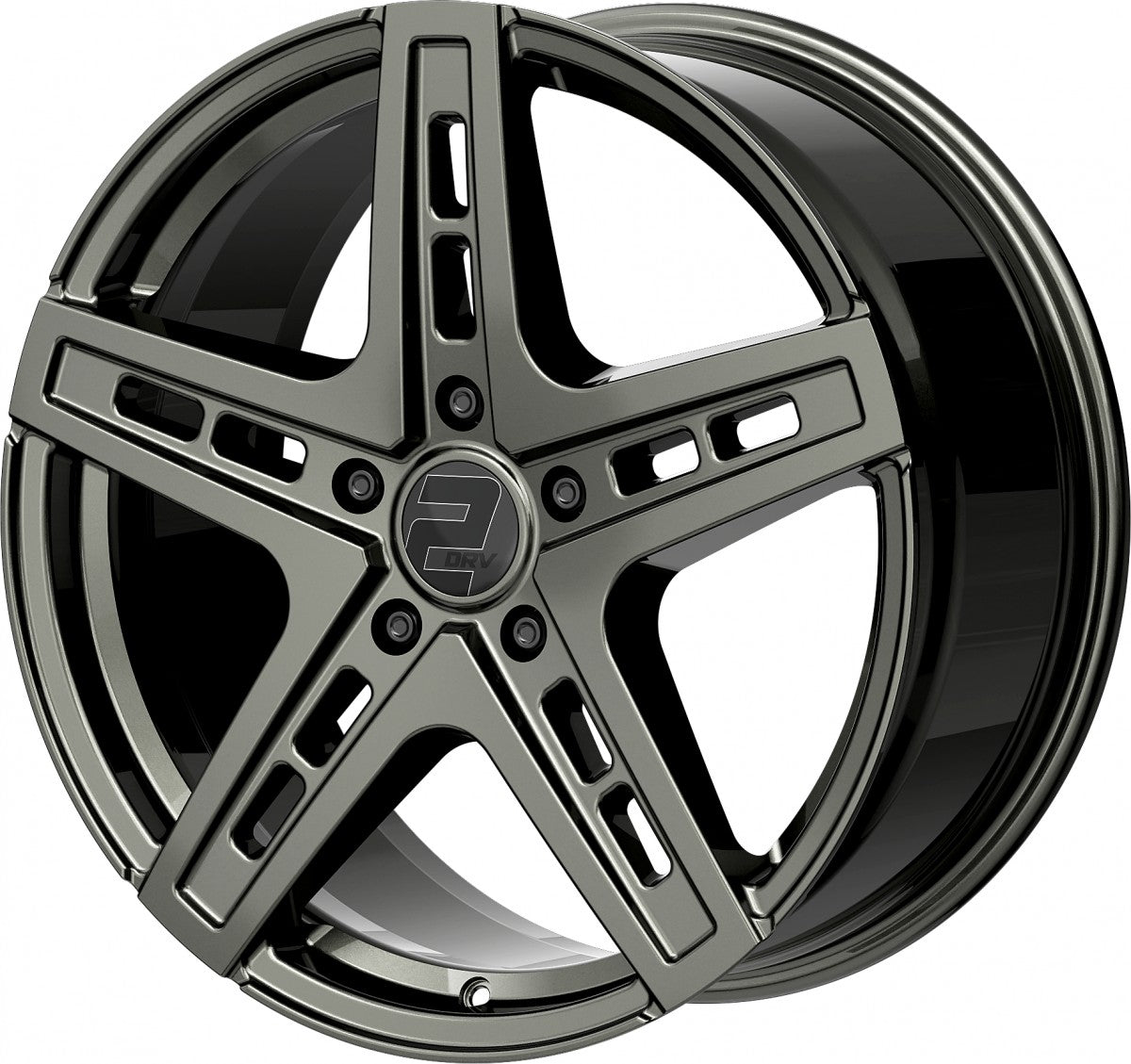 2DRV WH38 dark gunmetal lackiert 9x20 ET35 - LK5/112 ML66.6