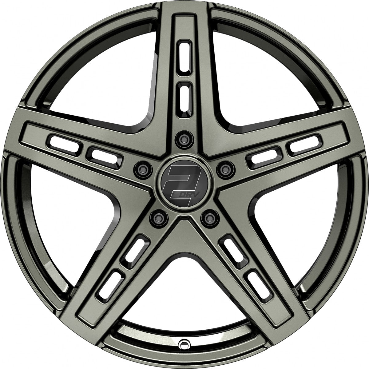 2DRV WH38 dark gunmetal lackiert 9x20 ET35 - LK5/112 ML66.7