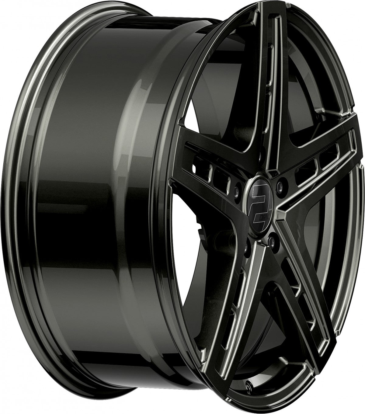 2DRV WH38 dark gunmetal lackiert 9x20 ET42 - LK5/120 ML72.6