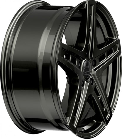 2DRV WH38 dark gunmetal lackiert 9.5x22 ET35 - LK5/130 ML84.1