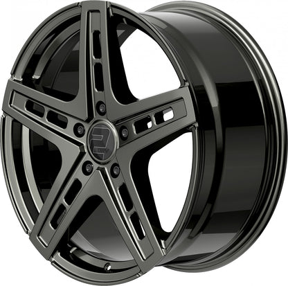2DRV WH38 dark gunmetal lackiert 9.5x22 ET35 - LK5/130 ML84.1