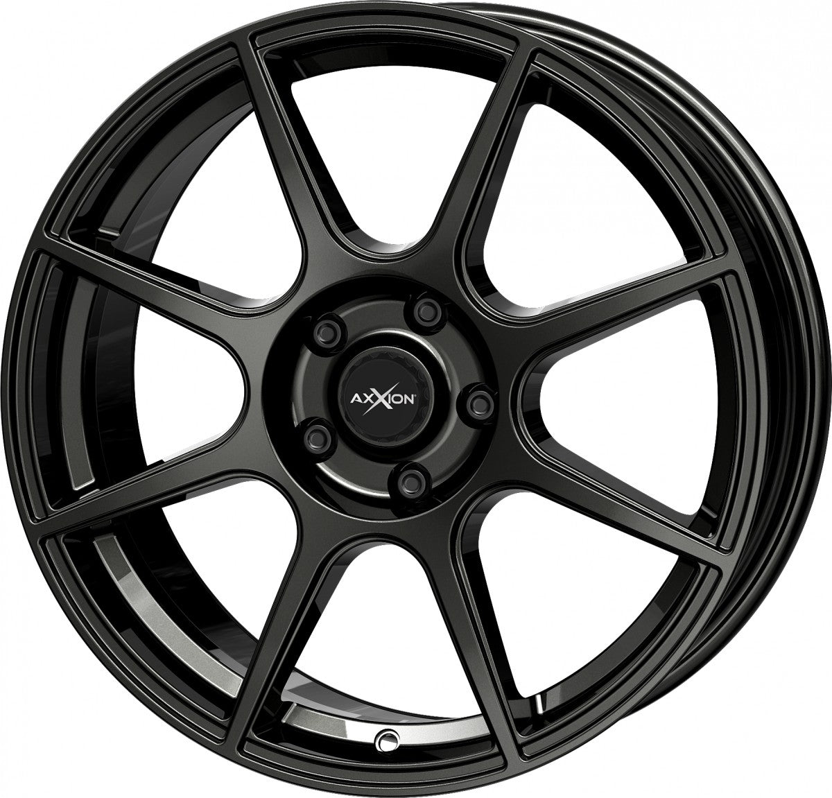 Axxion X2 dark gunmetal lackiert 6.5x16 ET42 - LK5/100 ML63.4