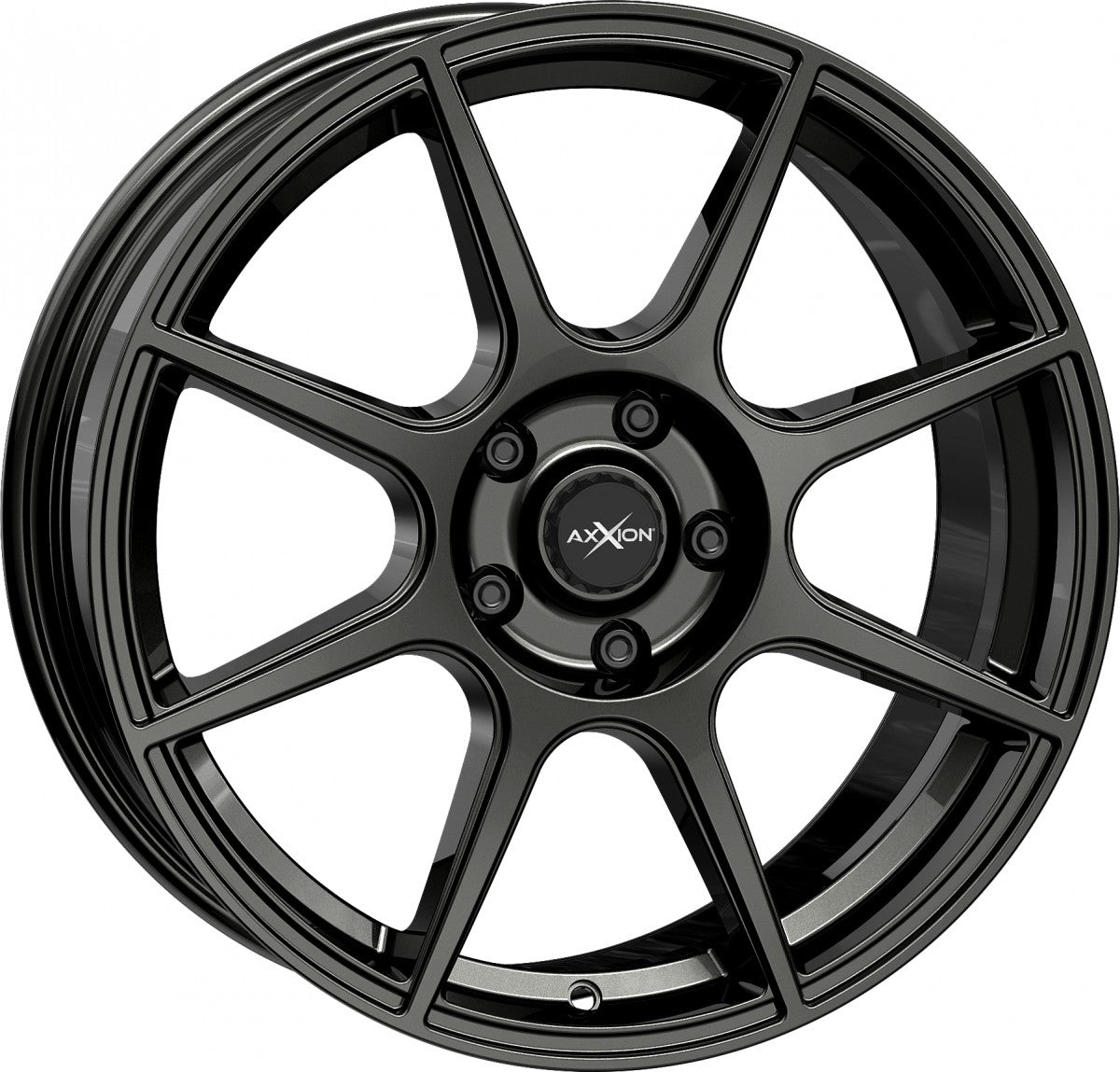 Axxion X2 dark gunmetal lackiert 6.5x16 ET42 - LK5/120 ML72.6
