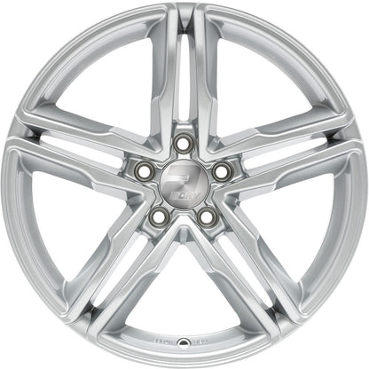 2DRV WH11 arktic silber lackiert 8x18 ET26 - LK5/112 ML66.6