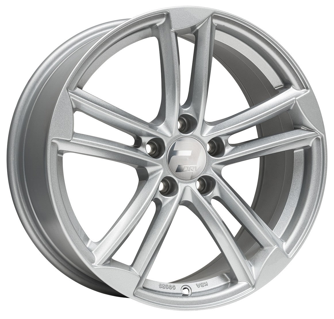 2DRV WH27 race silber lackiert 8x18 ET35 - LK5/112 ML66.6