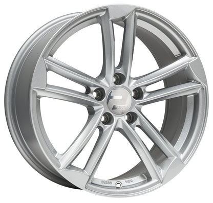 2DRV WH27 race silber lackiert 8.5x19 ET35 - LK5/112 ML66.6