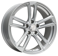 2DRV WH27 race silber lackiert Alufelge 9.5x21 Zoll ET45 LK 5x112 ML66.6