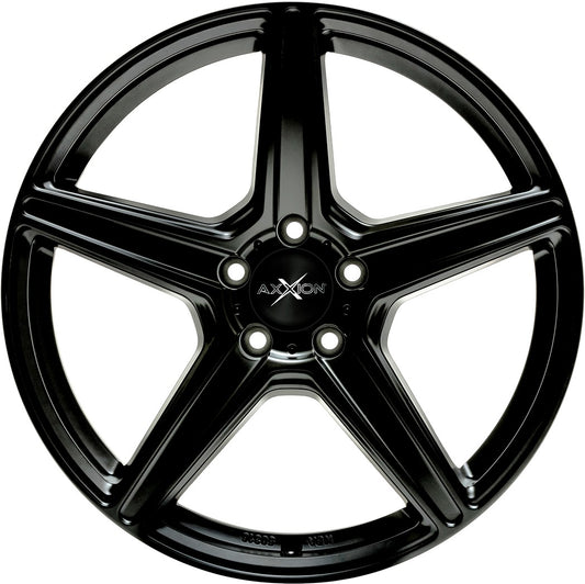 Axxion AX7 schwarz glänzend lackiert 9x21 ET42 - LK5/112 ML66.6