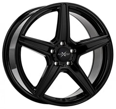 Axxion AX7 schwarz glänzend lackiert Alufelge 9x20 Zoll ET35 LK 5x120 ML76.9