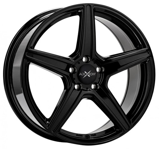 Axxion AX7 schwarz glänzend lackiert 9x20 ET35 - LK5/120 ML76.9