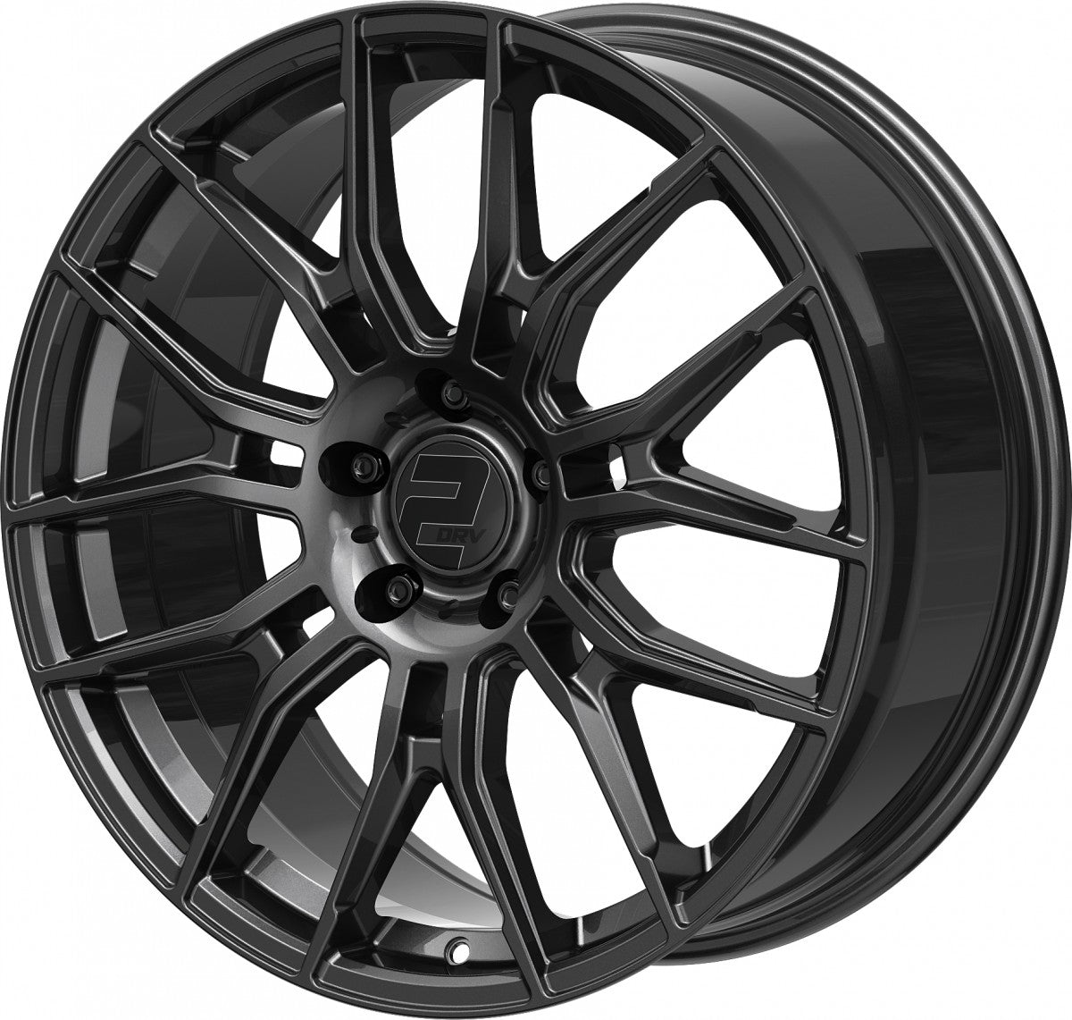 2DRV WH42 dark gunmetal lackiert Alufelge 8.5x20 Zoll ET45 LK 5x112 ML66.6 – Bild 7