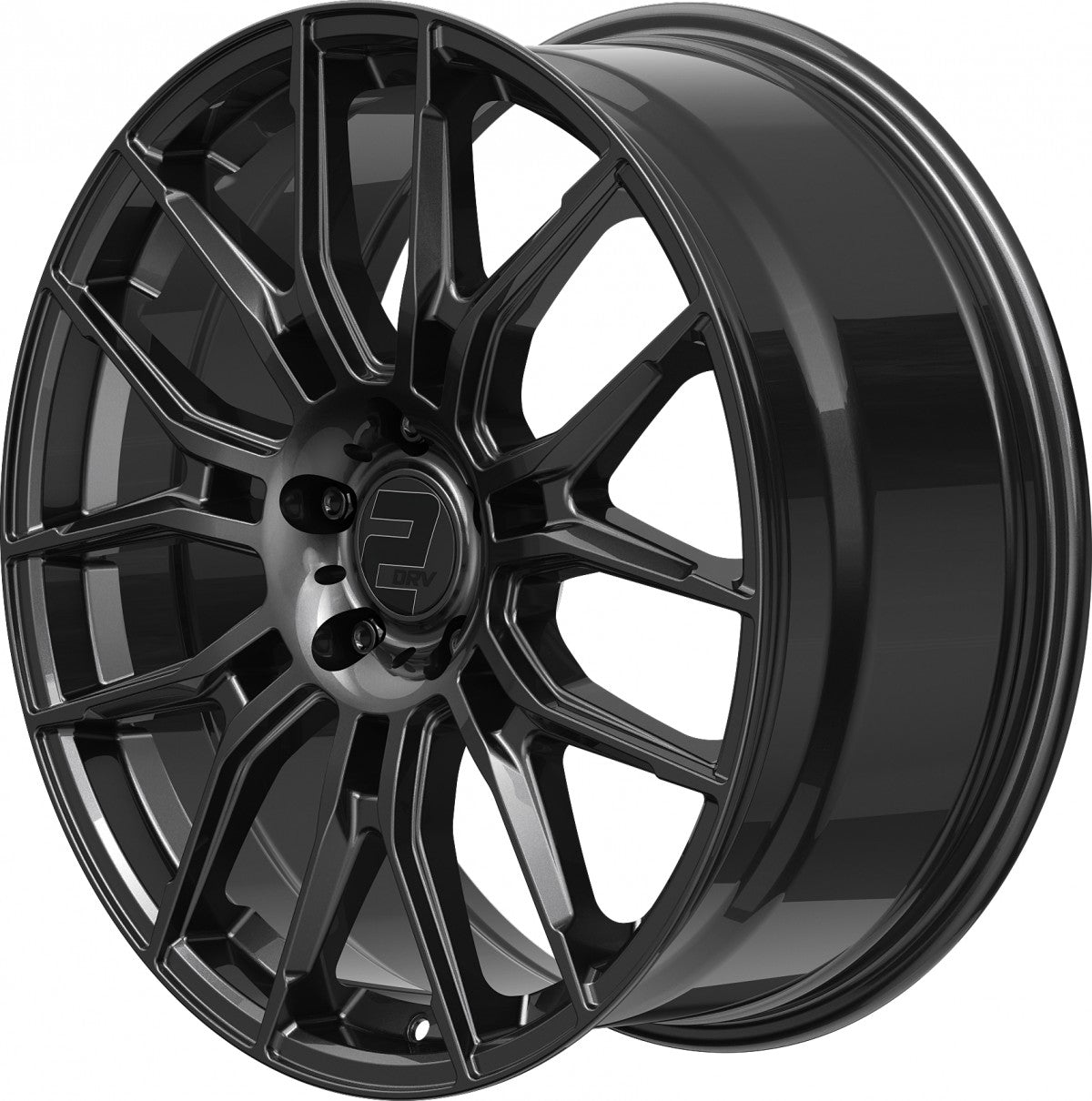 2DRV WH42 dark gunmetal lackiert Alufelge 8.5x20 Zoll ET45 LK 5x112 ML66.6 – Bild 8