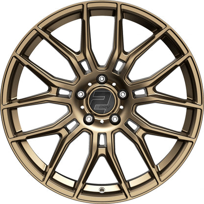 2DRV WH42 bronze matt Alufelge 8.5x20 Zoll ET35 LK 5x112 ML66.6 – Bild 2